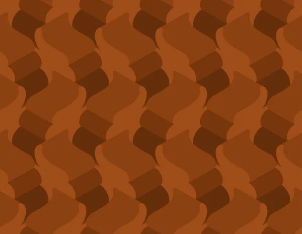 Shit Isometric Style Pattern Seamless Poop Background Vector — Vettoriale Stock