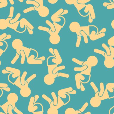 Bebek desenleri kusursuz. Bebek geçmişi. Bebek kumaşı dokusu