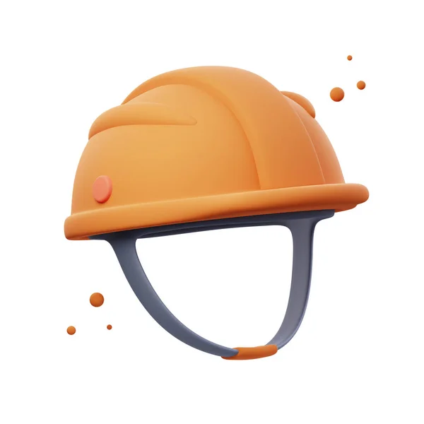 Illustration Render Hard Helmet Icon Designs Perfect Construction Safety Engineering — Stock Photo, Image