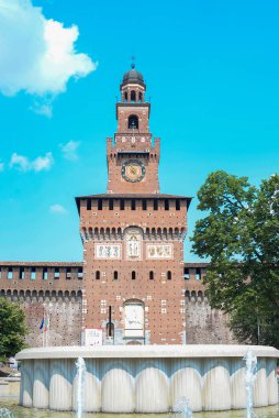 Gdansk, Polonya 'daki eski bir şato. 