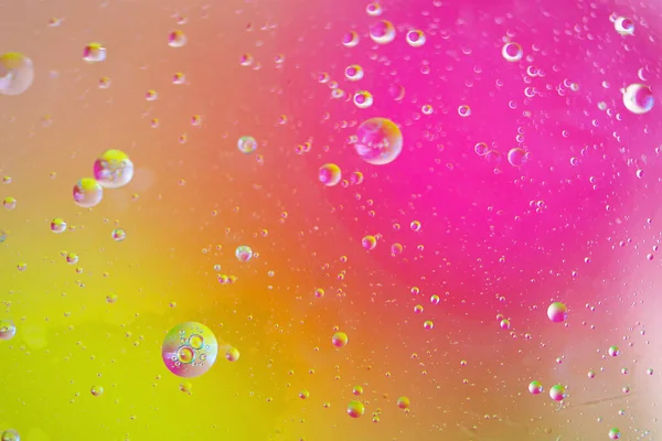 Abstract Water Drops Kleurrijke Achtergrond — Stockfoto