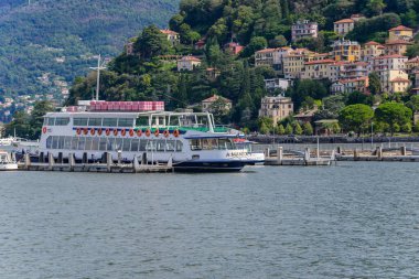 Lake Como, İtalya görünümünü