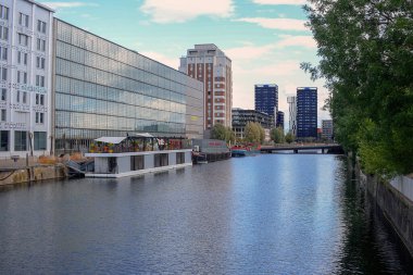 Strasbourg, Fransa, 7 Ağustos 2023: Tarihi merkez, doğa