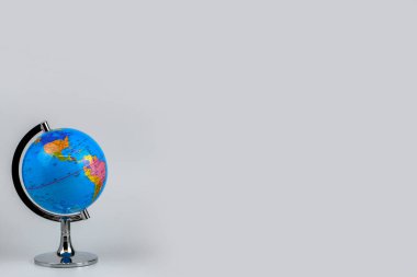 beyaz arkaplandaki dünya, izole et