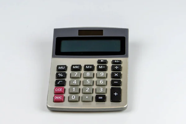 Calculator White Background Isolate — Stock Photo, Image