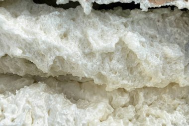 Arka plan poliüretan köpük duvarların ısı yalıtımı için