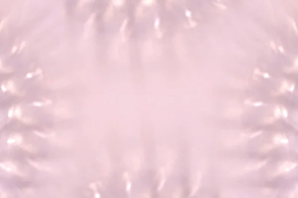Licht Pastel Roze Frame Achtergrond Met Esthetisch Abstract Kristal Glas — Stockfoto