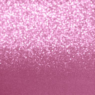 Pırıl pırıl parlayan bulanık folyoyla kaplanmış arka plan, 14 Şubat Sevgililer Günü için neşeli, pembe, parlak, soyut zemin.