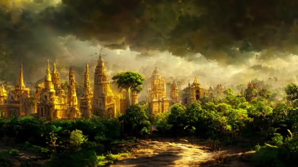 黄金之城El Dorado — 图库视频影像