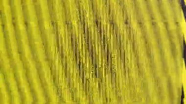 Siyah ve Sarı Uyarı Uyarı Acil Durum Arıza Ekranı