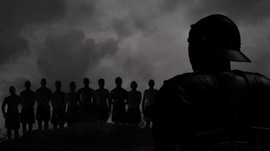 Romalı Asker ve Köleler Gladyatörlere Yönelik