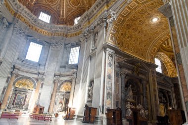 Paul ve Paul Katedrali Roma, İtalya, Roma, Şubat 03, 2023