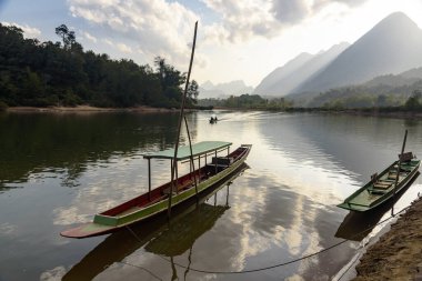 Laos nehri, Lao Prabang, 10 Ocak 2024