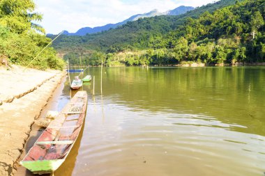 Laos nehri, Lao Prabang, 10 Ocak 2024