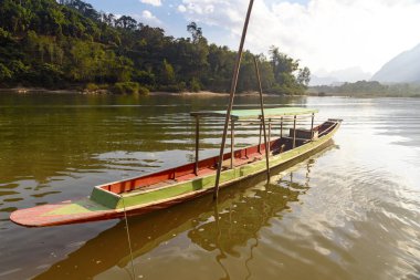 Laos nehri, Lao Prabang, 10 Ocak 2024