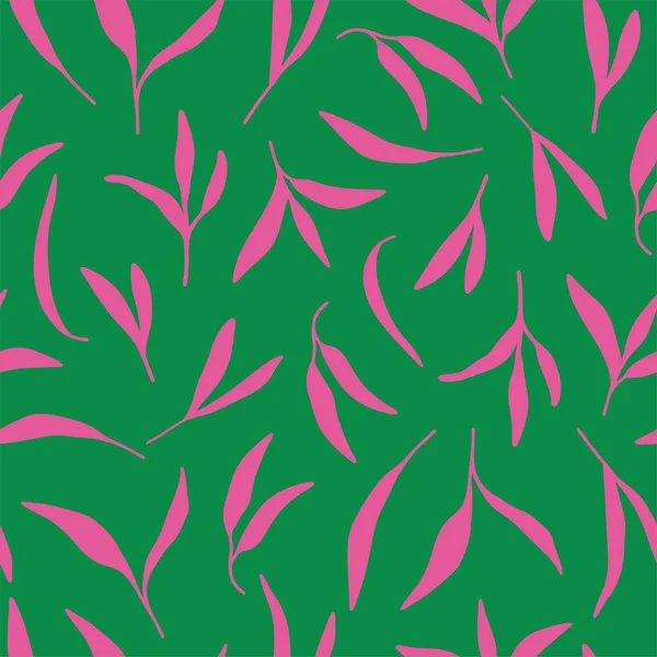 Illustration Motif Botanique Graphique Floral — Image vectorielle