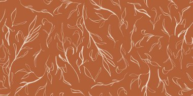 Botanik, pürüzsüz desenli, çiçek desenli.