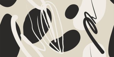 Renkli ve soyut bir model. Tasarım için modern vektör şablonu.