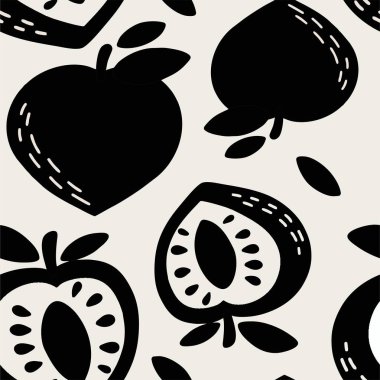 Kusursuz şeftali deseni soyut arkaplan