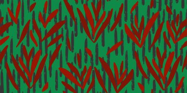 Soyut şekiller desen oluşturur. Kolaj çizgili çağdaş baskı. Tasarım için modaya uygun şablon. Modern etnik tarz.