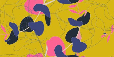 Soyut çiçek arkaplanı. E- posta başlığı, sosyal ağlarda paylaşım, reklam, etkinlikler ve sayfa kapağı, afiş, arkaplan, şirket tarzı, kartvizit, poster için uygundur.