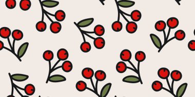 Kusursuz Kırmızı Böğürtlen ve Yapraklar