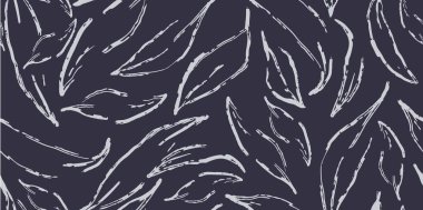 Soyut yaprak desen tasarımı.