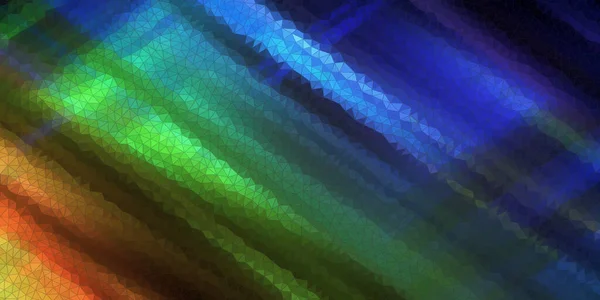 Polygonale Glow Achtergrond Kleurrijke Lijnen Polygonale Gloeien — Stockfoto