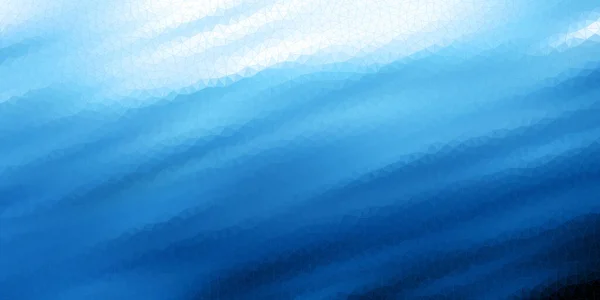 Blue Water Polygonal Mosaic Háttér Kreatív Üzleti Tervezés — Stock Fotó