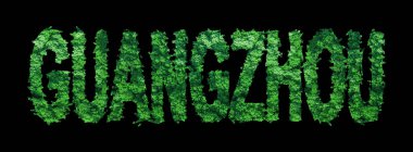 Guangzhou harfleri, Guangzhou Ormanı Ekolojisi Siyahi, Kırpma Yolu Konsepti