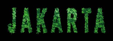 Jakarta harfleri, Jakarta Ormanı Ekolojisi Siyah, Kırpma Yolu Konsepti