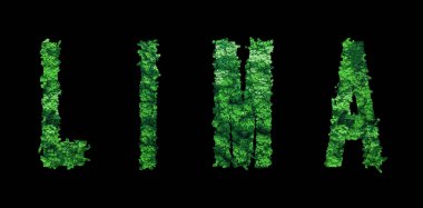 Lima harfleri, Lima Ormanı Ekolojisi Siyah, Kırpma Yolu Konsepti