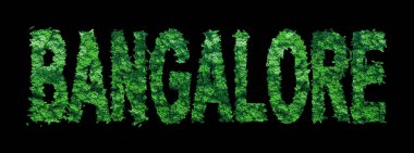 Bangalore harfleri, Bangalore Ormanı Ekolojisi Siyah, Kırpma Yolu Konsepti