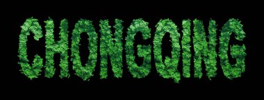 Chongqing harfleri, Chongqing Ormanı Ekolojisi Siyahlar Üzerine Kavram, Kırpma Yolu,