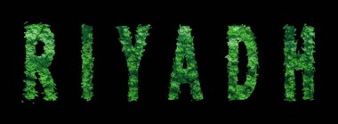 Riyad harfleri, Riyad Ormanı Ekolojisi Siyahlar Üzerine Kavram, Kırpma Yolu