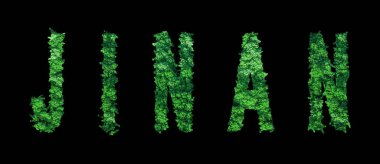 Jinan harfleri, Jinan Ormanı Ekolojisi Siyahlar Üzerine Kavram, Kırpma Yolu