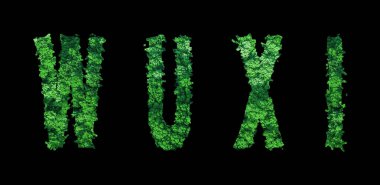 Wuxi harfleri, Wuxi Ormanı Ekolojisi Siyah, Kırpma Yolu Konsepti