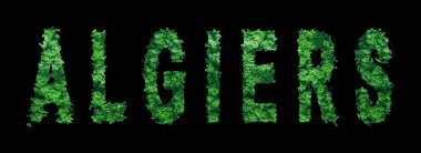 Cezayir harfleri, Cezayir Ormanı Ekolojisi Siyahlar Üzerine Kavram, Kırpma Yolu