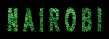 Nairobi harfleri, Nairobi Ormanı Ekolojisi Siyah, Kırpma Yolu Konsepti