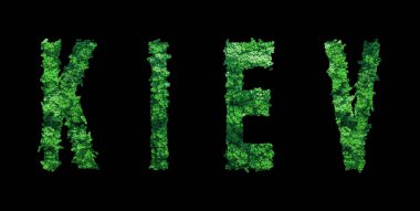 Kiev harfleri, Kiev Ormanı Ekolojisi Siyahi Konsepti, Kırpma Yolu