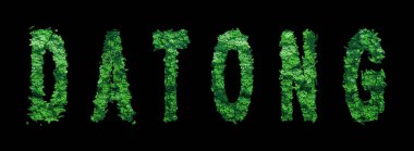 Datong harfleri, Datong Ormanı Ekolojisi Siyah, Kırpma Yolu Konsepti