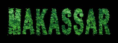 Makassar harfleri, Makassar Ormanı Ekolojisi Siyah, Kırpma Yolu Konsepti