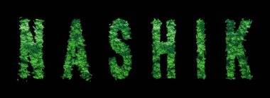 Nashik Harfleri, Nashik Ormanı Ekolojisi Siyah, Kırpma Yolu Konsepti