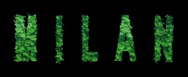 Milan Harfleri, Milan Orman Ekolojisi Siyah, Kırpma Yolu Konsepti