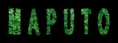 Maputo harfleri, Maputo Ormanı Ekolojisi Siyah, Kırpma Yolu Konsepti