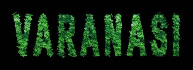 Varanasi harfleri, Varanasi Ormanı Ekolojisi Siyah, Kırpma Yolu Konsepti