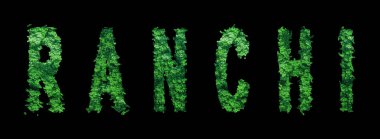 Ranchi harfleri, Ranchi Ormanı Ekolojisi Siyah, Kırpma Yolu Konsepti