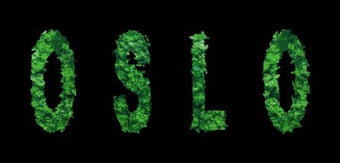 Oslo harfleri, Oslo Ormanı Ekolojisi Siyah, Kırpma Yolu Konsepti