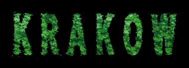 Krakow harfleri, Krakow Ormanı Ekolojisi Siyah, Kırpma Yolu Konsepti