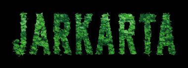 Jakarta harfleri, Jakarta Ormanı Ekolojisi Siyah, Kırpma Yolu Konsepti